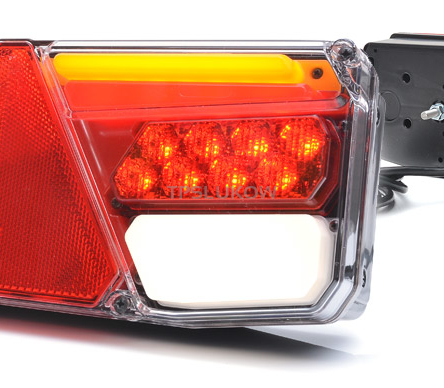 LAMPA ZESPOLONA LED 6-FUNKCYJNA 12-24V LEWA