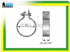 OPASKA OBEJMA RURY WYDECHOWEJ MAN TGA TGL FI100,5MM