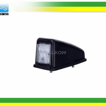 LAMPA OBRYSOWA DACHOWA BIAŁA LED 12/24V