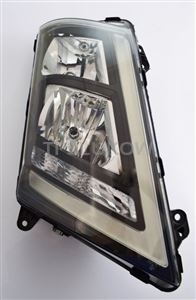 REFLEKTOR VOLVO FH4 PRAWY HALOGEN CZARNY