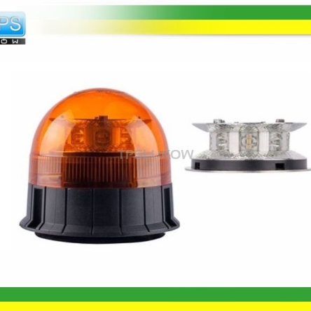 LAMPA BŁYSKOWA OBROTOWA 12/24V LED MAGNES 3 SRUBY