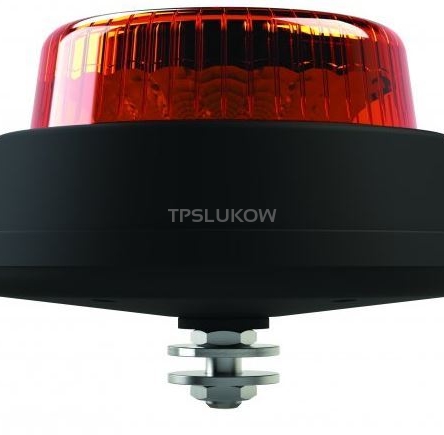 LAMPA BŁYSKOWA DIODOWA 12/24V ROTACYJNA NA RURKĘ GWINTOWANĄ