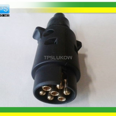 WTYK WTYCZKA 12V 7 BIEGUNOWA 7 PIN PLASTIKOWA 