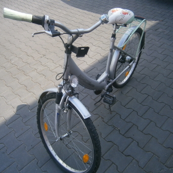 ROWER ALU-BIKE BAGAŻNIK OŚWIETLENIE KOŁA 26''