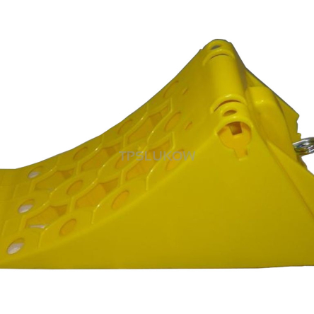 KLIN POD KOŁO 160MM PLASTIKOWY ŻÓŁTY