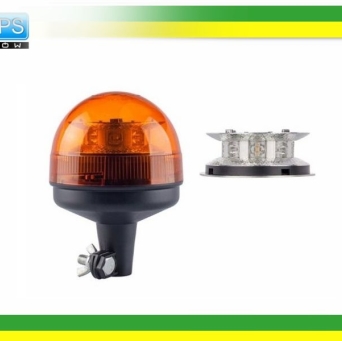 LAMPA BŁYSKOWA 12/24V OBROTOWA LED TRZPIEŃ