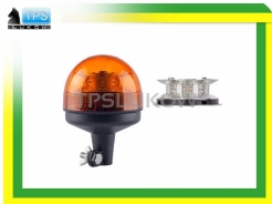 LAMPA BŁYSKOWA 12/24V OBROTOWA LED TRZPIEŃ