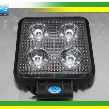 LAMPA ROBOCZA KWADRAT 4 DIODOWA 4*20W 108*60*135 