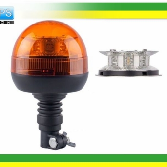 LAMPA BŁYSKOWA 12/24V OBROTOWA LED TRZPIEŃ