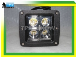 LAMPA ROBOCZA KWADRAT 4 DIOD 4*3W 12W 82*80*76