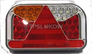 LAMPA ZESP.LED 7-FUNKCYJNA 12-36V LEWA Z BOCZNYM OSWIETL.TABLICY REJ