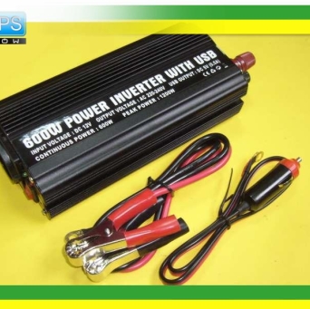 PRZETWORNICA NAPIECIA PRĄDU 12V/220V 600W USB