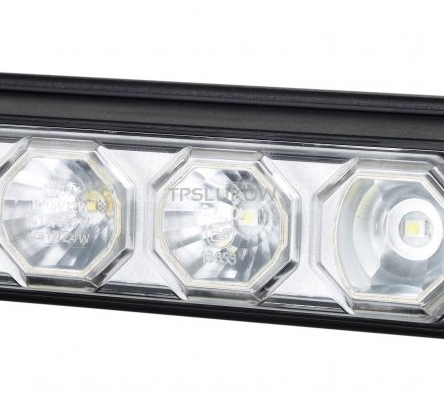 LAMPA LED ZESPOLONA PRZEDNIA 2 FUNKCJE 12/24V