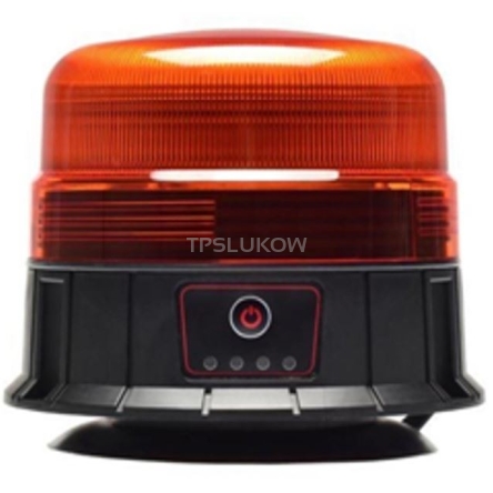 LAMPA BLYSKOWA 12/24V POMARANCZOWA LED