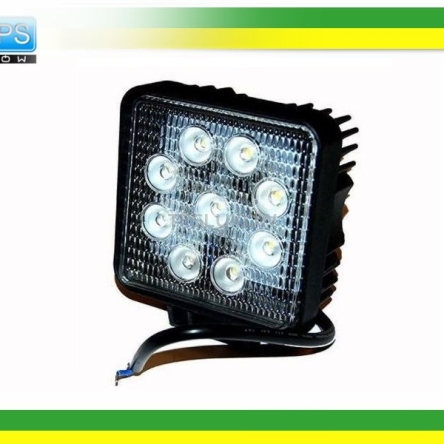 LAMPA ROBOCZA SZPERACZ DIODOWA LED 9 DIOD 9X3W 108*108MM