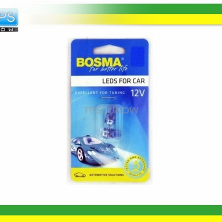  ŻARÓWKA LED BOSMA T10 12V NIEBIESKA 2SZT 