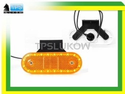 LAMPA OBRYSOWA OBRYSÓWKA ŻÓŁTA Z UCHWYTEM 12-24V